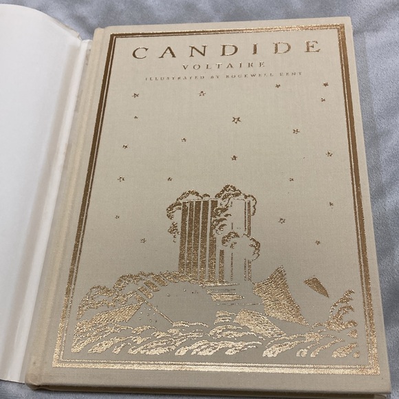 Hardcover Vintage Candide by Jean Francois Marie Arouet de Voltaire - Picture 8 of 14